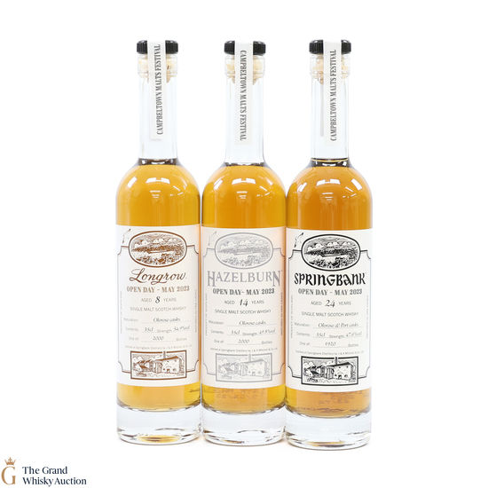 Campbeltown Malts Festival Open Day 2023 (3 x 35cl)