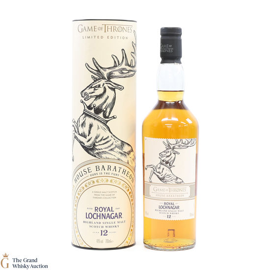 Royal Lochnagar - 12 Year Old - Game of Thrones - House Baratheon