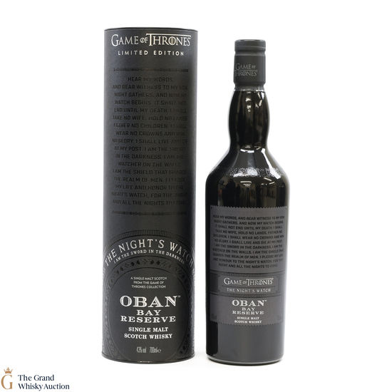 Oban - Bay Reserve - The Night's Watch - Game of Thrones
