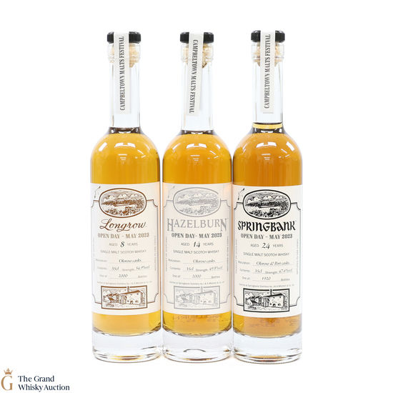 Campbeltown Malts Festival Open Day 2023 (3 x 35cl)