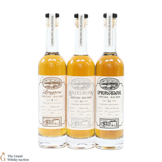 Campbeltown Malts Festival Open Day 2023 (3 x 35cl)