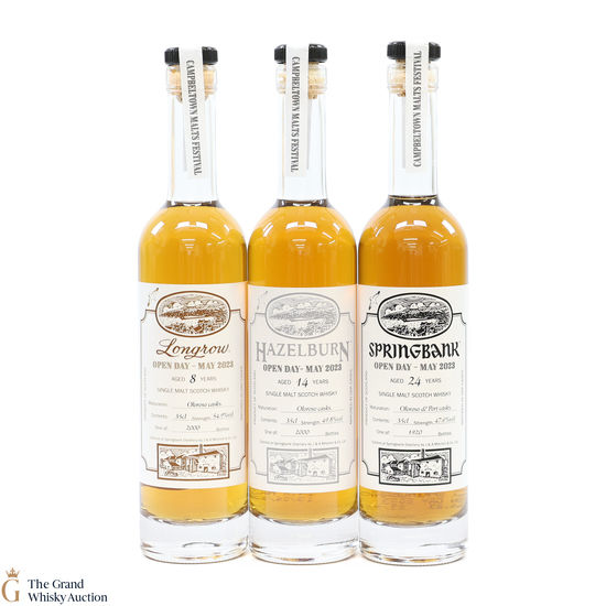 Campbeltown Malts Festival Open Day 2023 (3 x 35cl)