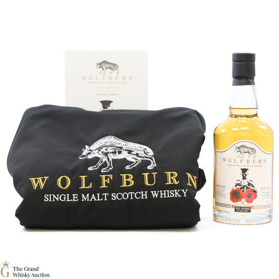 Wolfburn - Lest We Forget - 100 Years of the Poppy 2021 + Wolfburn Jacket