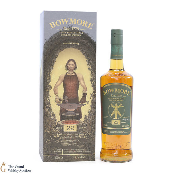 Bowmore - 22 Year Old - Frank Quitely - The Changeling