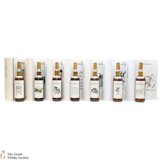 Macallan - The Archival Series - Folio 1-7 (7 x 70cl) Macallan - The Archival Series - Folio 1-7 (7 x 70cl)