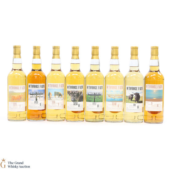 Octomore Farm - First 8 Releases - 8 x70cl