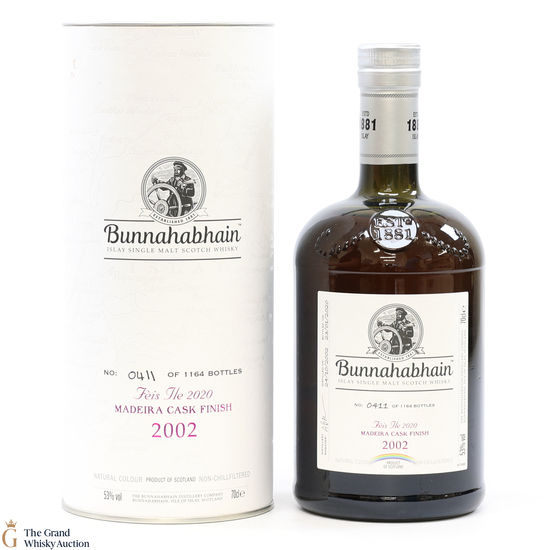 Bunnahabhain - 2002 - Maderia Finish - Fèis Ìle 2020