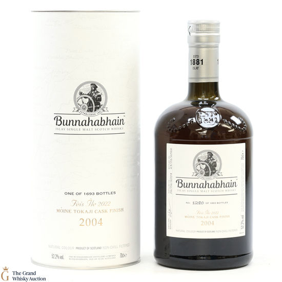 Bunnahabhain - 2004 - Moine Tokaji Finish - Fèis Ìle 2022