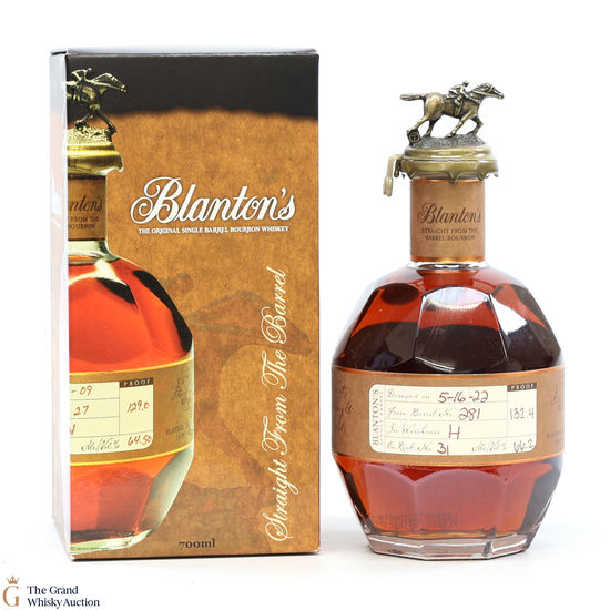 Blanton's - Straight From The Barrel - Cask Strength (66.2% ABV)