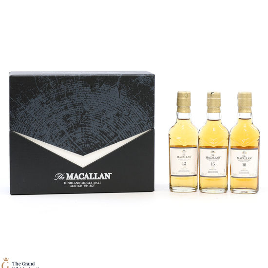 Macallan - 12, 15 & 18 YO Double Cask Set (3 x 5cl)