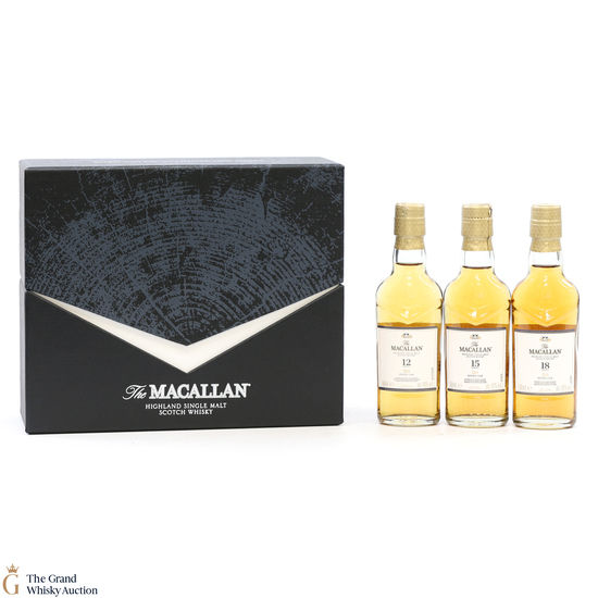 Macallan - 12, 15 & 18 YO Double Cask Set (3 x 5cl)