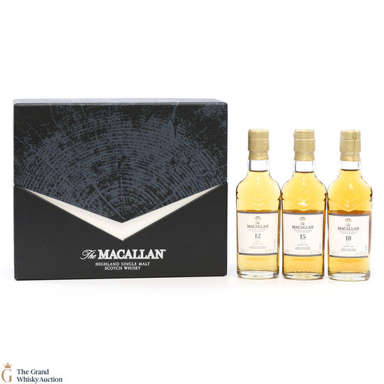 Macallan - 12, 15 & 18 YO Double Cask Set (3 x 5cl)