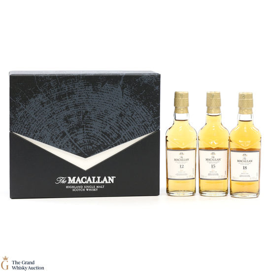 Macallan - 12, 15 & 18 YO Double Cask Set (3 x 5cl)