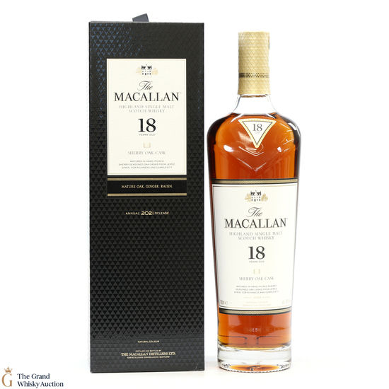 Macallan - 18 Year Old - Sherry Oak (2021)