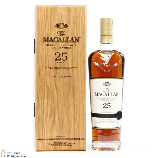 Macallan - 25 Year Old - Sherry Oak - 2022