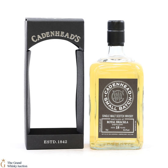 Royal Brackla - 18 Year Old 1997 Cadenhead's Small Batch 2016