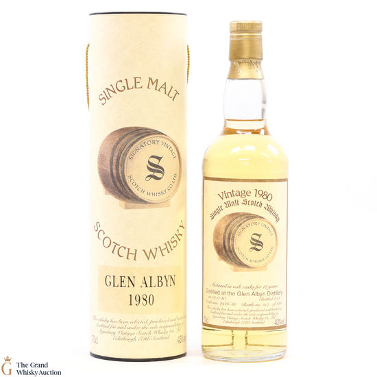 Glen Albyn - 12 Year Old 1980 Signatory #2946-48