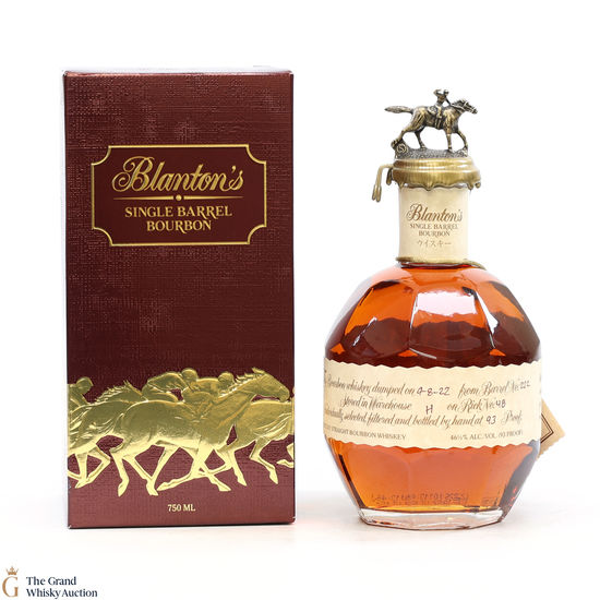 Blanton's - Single Barrel - Dumped 2022 / Japanese Import 75cl