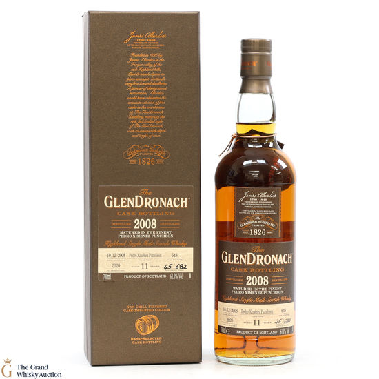 GlenDronach - 11 Year Old 2008 - PX #648