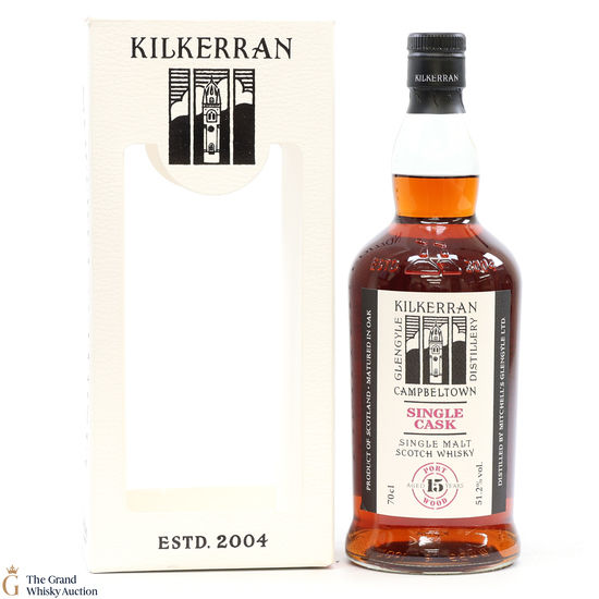 Kilkerran - 15 Year Old Port Wood Single Cask- 15th Anniversary - Lago Imports