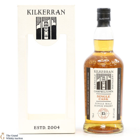 Kilkerran - 15 Year Old - Single Bourbon Cask - 15th Anniversary 2004