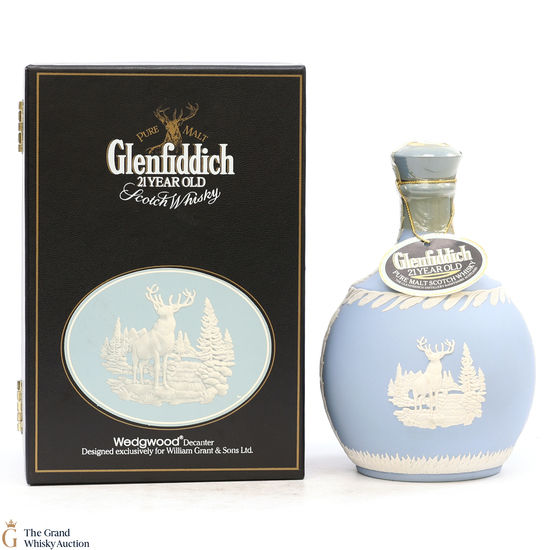 Glenfiddich - 21 Year Old - Wedgwood Decanter