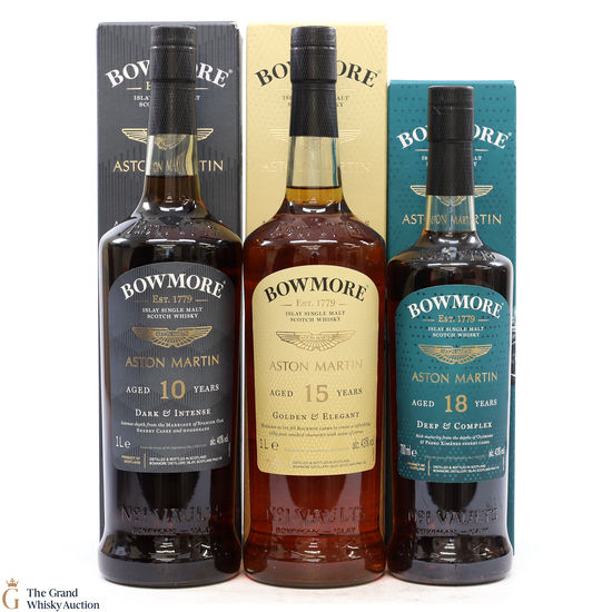 Bowmore - Aston Martin - Edition 4, 5 & 6