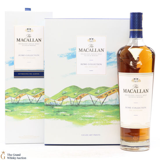 Macallan - Home Collection - The Distillery (1x70cl) & Giclee Art Prints