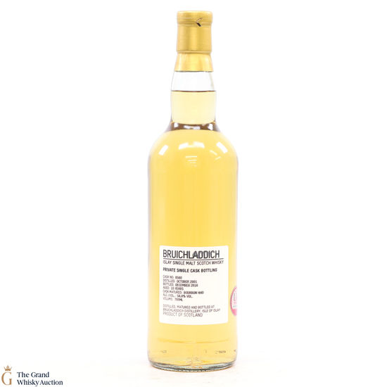Bruichladdich - 15 Year Old 2001 #560 Bourbon Hogshead Private Cask