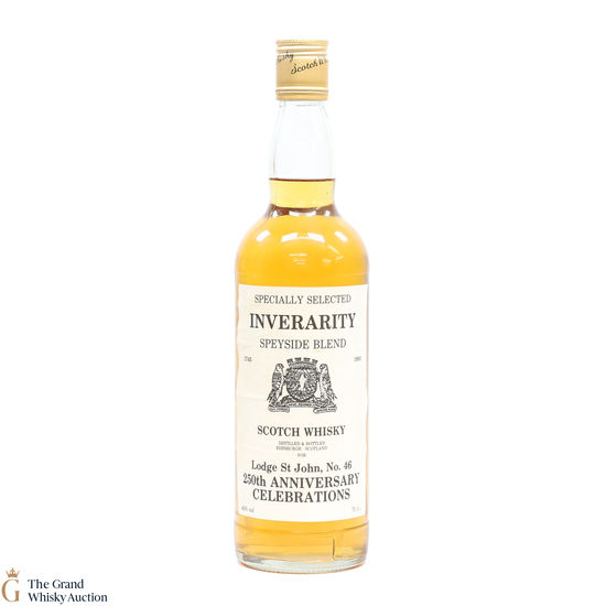 Speyside - Inverarity Blend - Lodge St John #46 250th Anniversary 