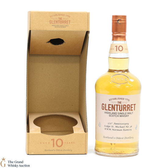 Glenturret - 10 Year Old - 275th Anniversary Lodge St. Michael No.38