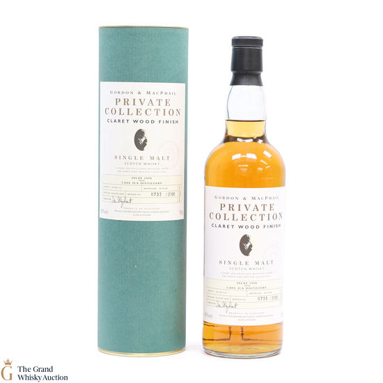 Caol Ila - 1988 Claret Wood Finish - G&M Private Collection #97/307 Caol Ila - 1988 Claret Wood Finish - G&M Private Collection #97/307