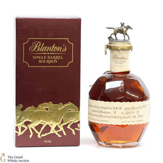 Blanton's - Single Barrel - Dumped 2022 / Japanese Import 75cl