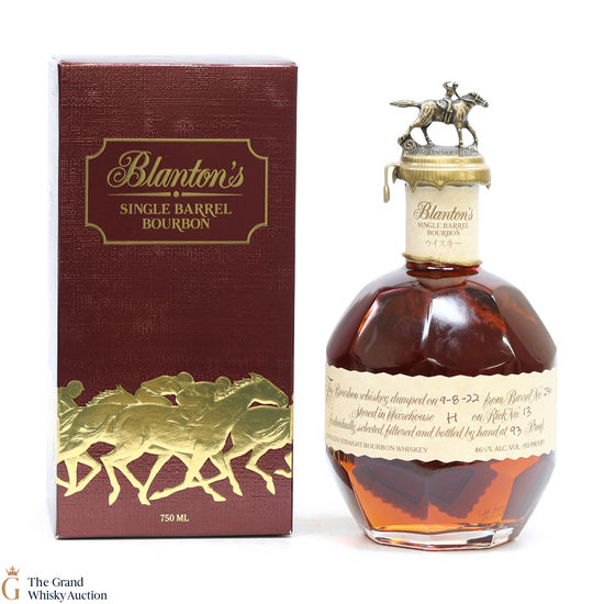 Blanton's - Single Barrel - Dumped 2022 / Japanese Import 75cl