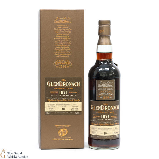 Glendronach - 40 Year Old 1971 - Single Cask #1248