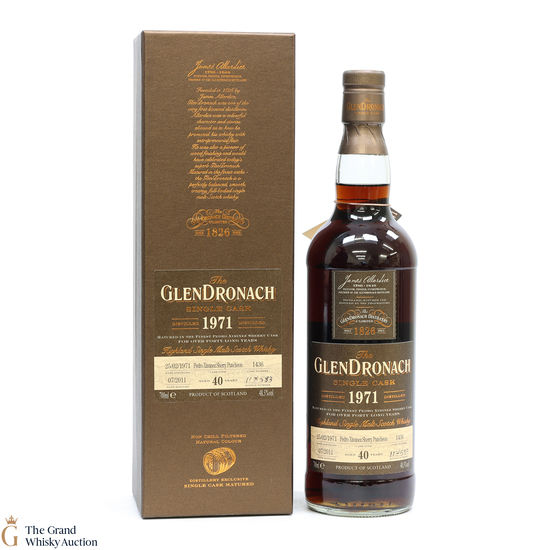 Glendronach - 40 Year Old 1971 - Single Cask #1436