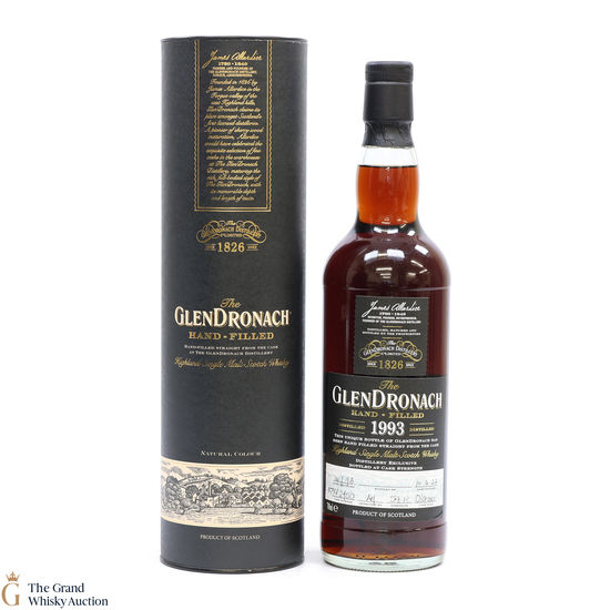 Glendronach - 29 Year Old 1993 Hand Filled Cask Strength Oloroso #2450