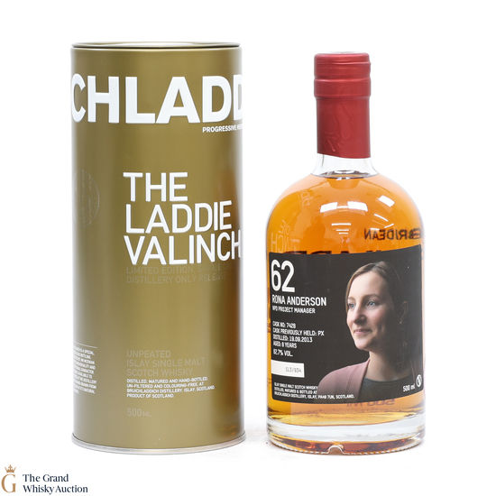 Bruichladdich - 8 Year Old - Valinch 62 - Rona Anderson (50cl)