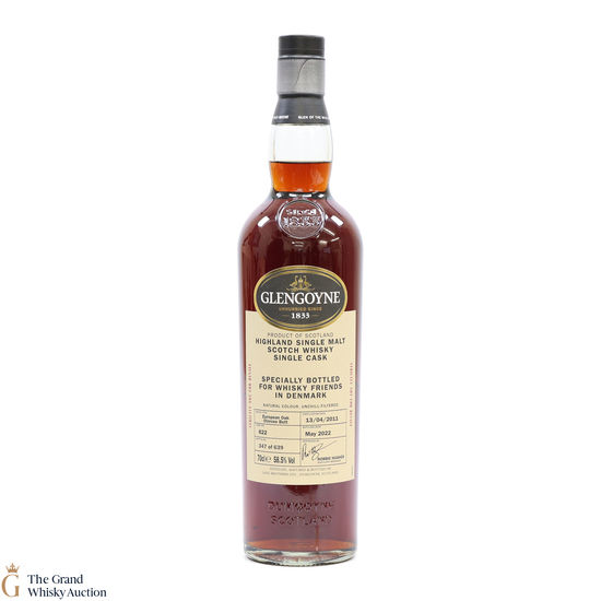 Glengoyne - 2011 Single Cask #822 - Whisky Friends in Denmark