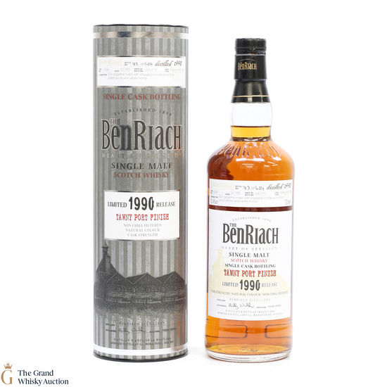 Benriach - 22 Year Old 1990 Single Cask #2596