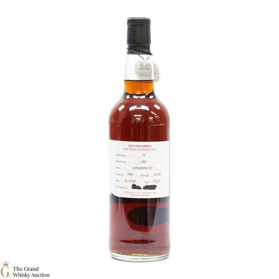 Longrow - 15 Year Old 2006 Fresh Sherry - Duty Paid Sample 53.8%