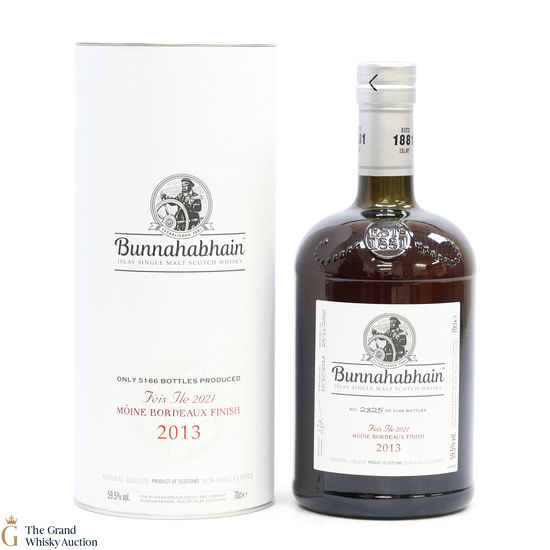 Bunnahabhain - Moine Bordeaux Finish 2013 - Feis Ile 2021