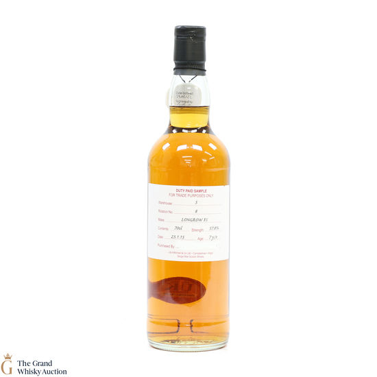 Longrow - 7 Year Old 2015 Fresh Sherry - Duty Paid Sample 57.8%