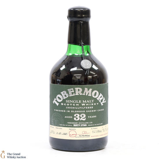 Tobermory - 32 Year Old (1972) - Oloroso Sherry 