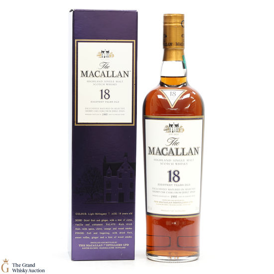 Macallan - 18 Year Old Sherry Oak (1995)
