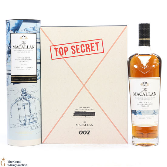 Macallan - James Bond 60th Anniversary - Decade I & Anniversary Print Set