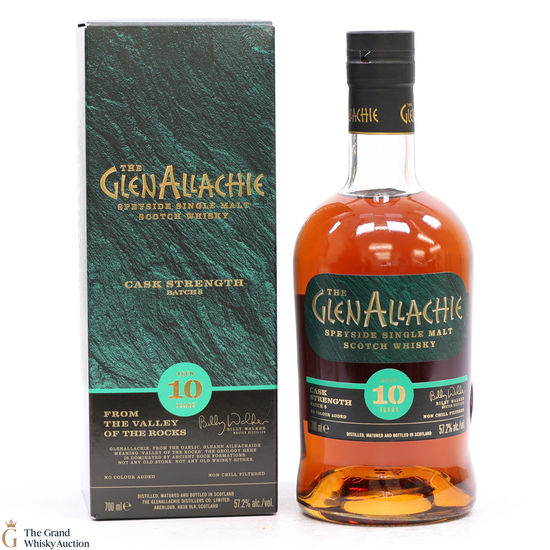 GlenAllachie - 10 Year Old - Cask Strength - Batch 8