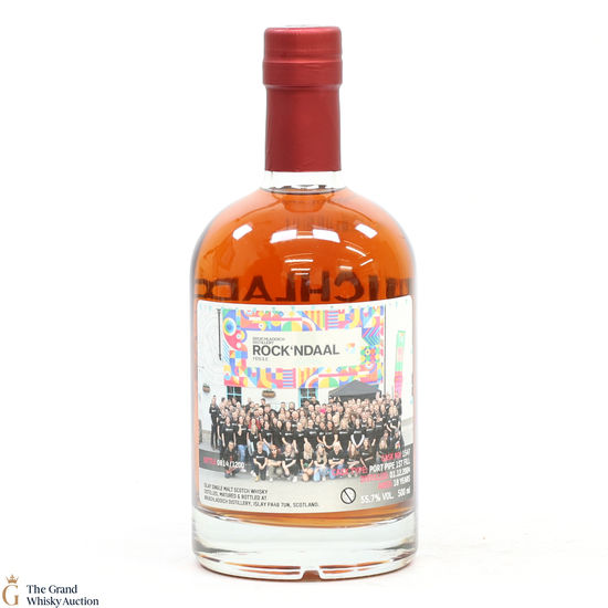 Bruichladdich - 18 Year Old Port Pipe #1547 - Valinch Rock'ndaal Fèis Ìle 2023 (50cl)