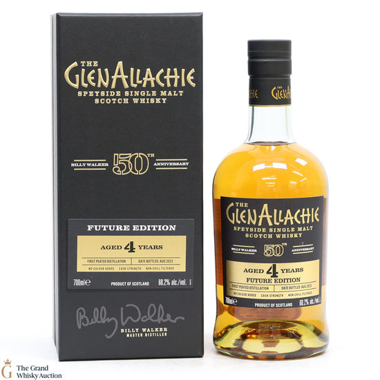 Glenallachie - 4 Year Old Peated - Billy Walker 50th Anniversary - Future Edition