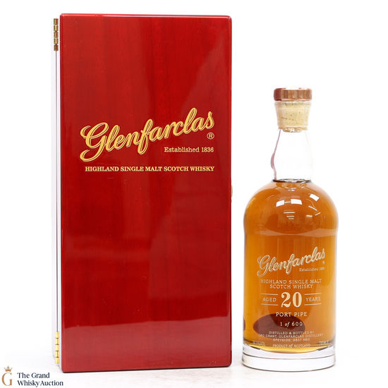 Glenfarclas - 20 Year Old - Port Pipe Decanter
